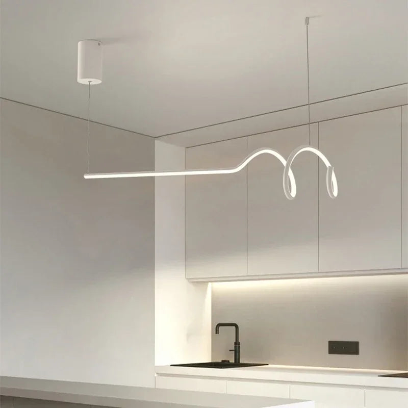 Modern LED pendant light for elegant interior decor