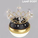 Star LED ball pendant light for indoor and outdoor decoration