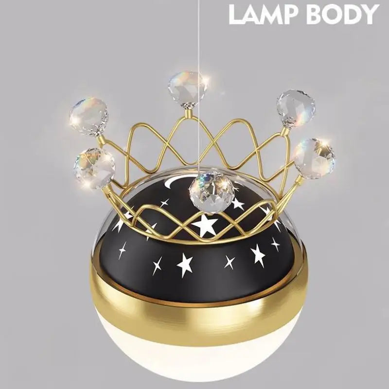 Star LED ball pendant light for indoor and outdoor decoration - vue 6 sur 9
