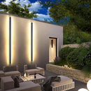 Waterproof outdoor LED wall light for decorative lighting