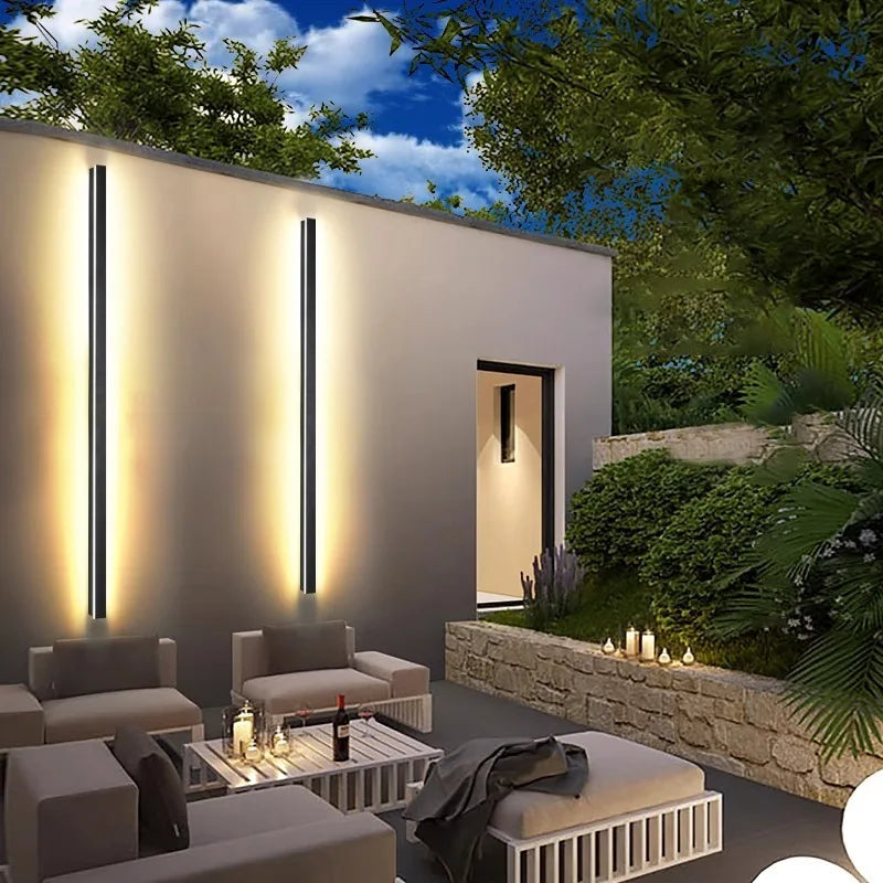 Waterproof outdoor LED wall light for decorative lighting - vue 5 sur 23