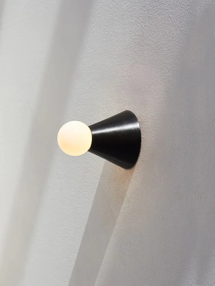 Modern minimalist ceiling light with creative design and small wall lamps