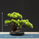 Artificial bonsai tree for indoor decoration and landscaping