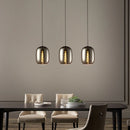 Tinted glass pendant light for modern interior decor