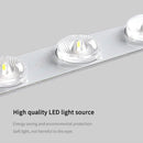 Modern minimalist square wooden LED ceiling lamp