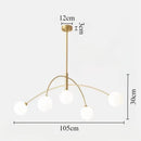 Modern minimalist LED pendant light for elegant interiors
