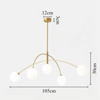 Modern minimalist LED pendant light for elegant interiors