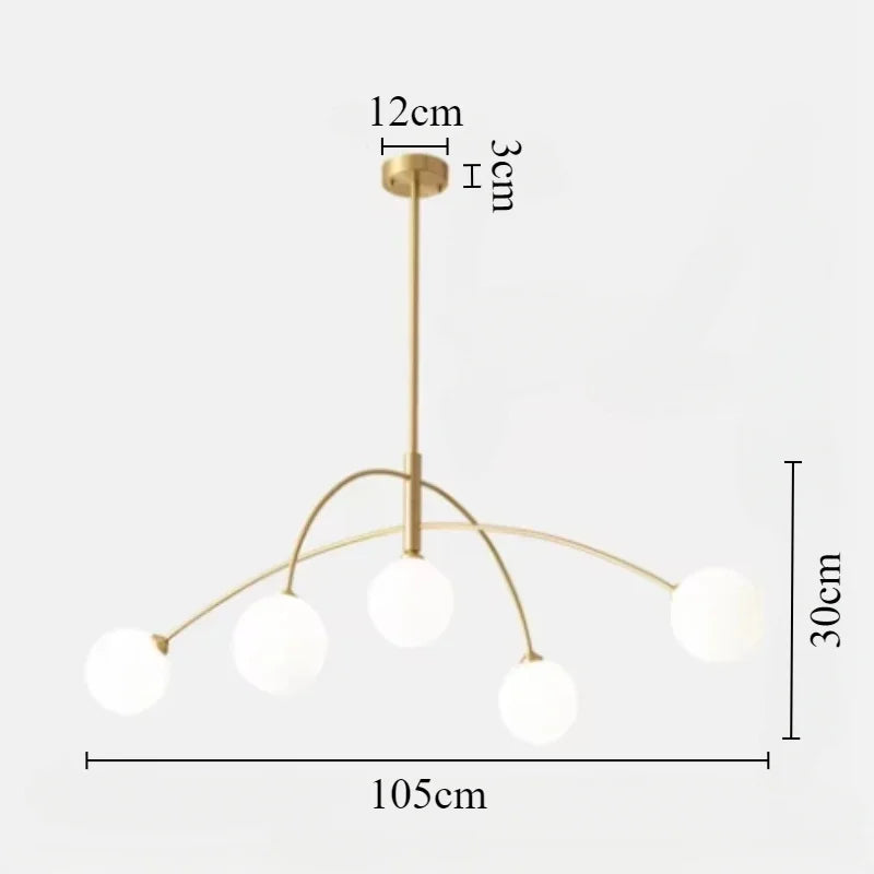 Modern minimalist LED pendant light for elegant interiors