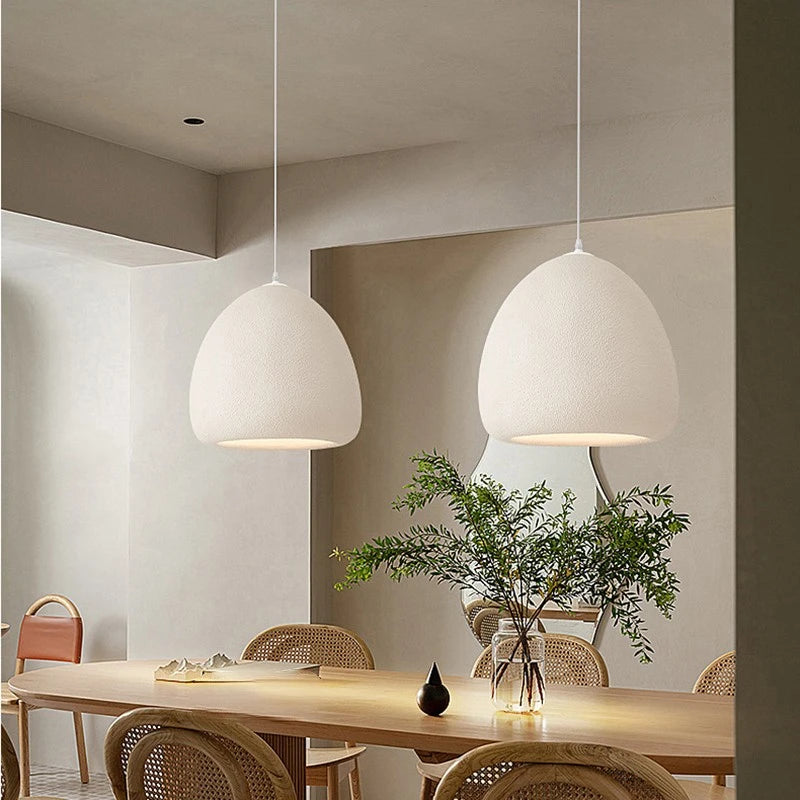 Nordic resin pendant light for modern and designer decor