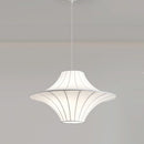 Wabi sabi design silk pendant light for interior decor