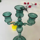 Decorative glass candle holders for weddings and home decor