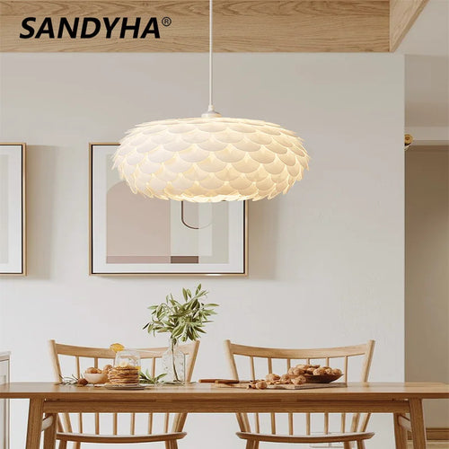 Sandyha fish-shaped chandelier for home decor - vue 2 sur 9