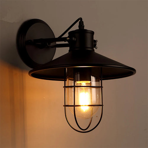 Retro wall light for hallway, staircase, bar, restaurant