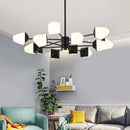 Modern LED chandelier for magical indoor lighting