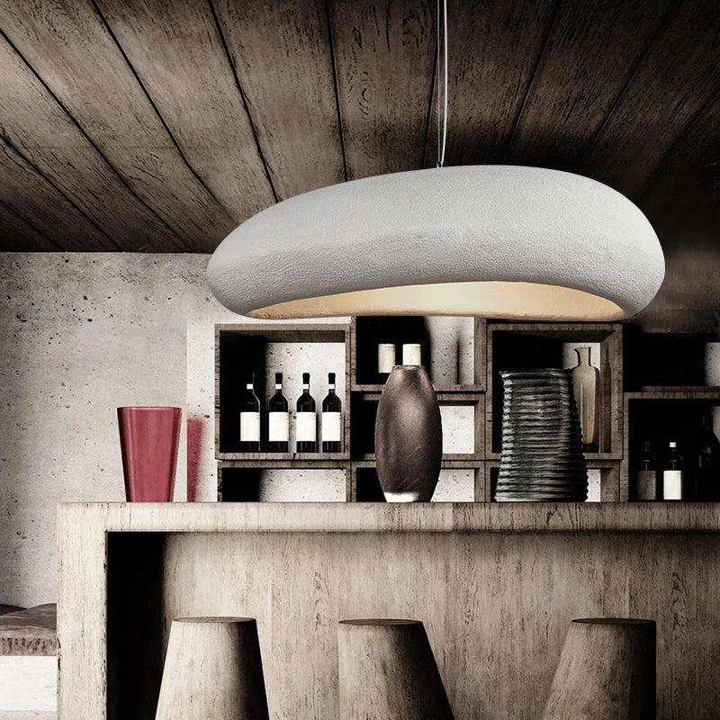 Nordic wabi sabi restaurant LED pendant light chandelier for living room, kitchen island, bar, cafe, loft, home decor 8729502056794