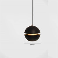 Luxe globe pendant lamp kitchen