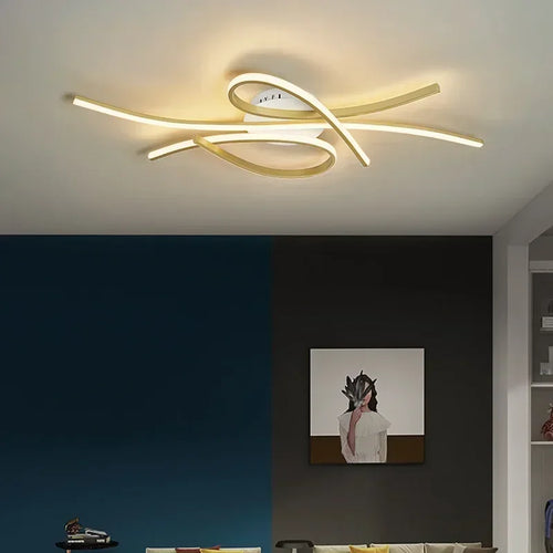 Modern LED ceiling light for hotel and interior - vue 6 sur 9