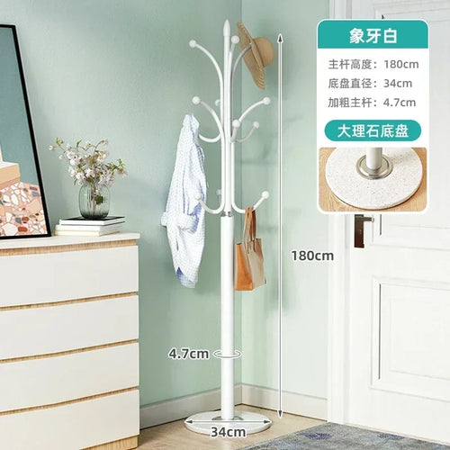 modern metal tree wall coat rack for kids - vue 10 sur 13