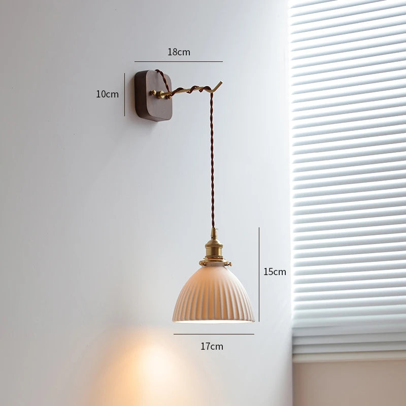 Japanese style LED wall light IWHD - vue 9 sur 23
