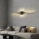 Long LED strip wall light for TV background, bedroom, living room, home interior