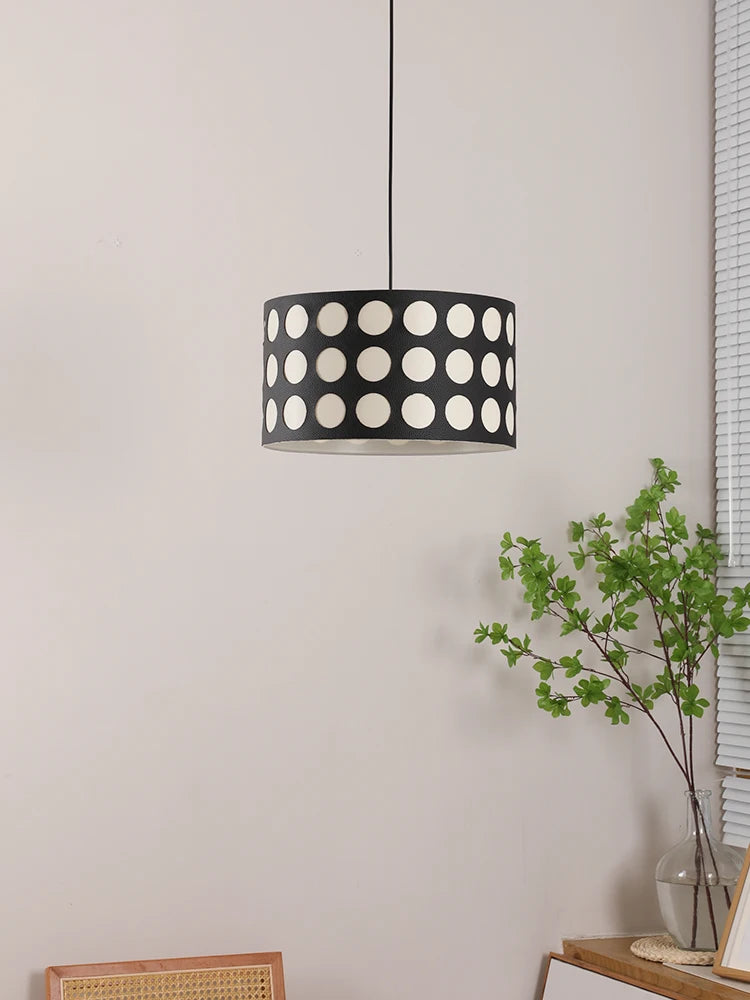 Modern vintage polka dot pendant light for stylish interiors