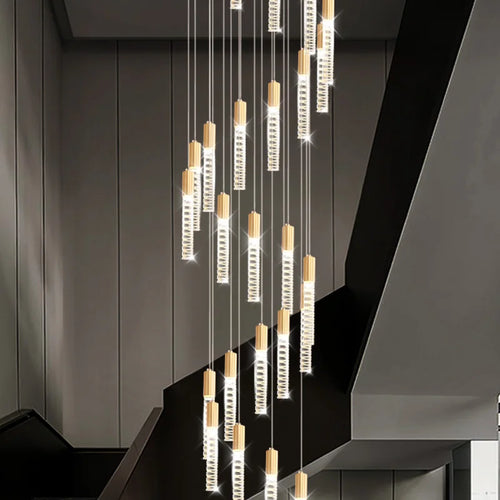 Modern chandelier for elegant and refined lighting - vue 2 sur 16