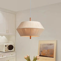 Nordic wabi sabi cotton thread pendant light for interior decoration