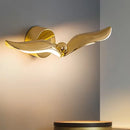 Creative seagull wall light for Nordic decor