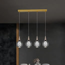 Modern crystal chandelier for animal-inspired home decor