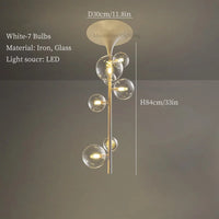 Modern creative LED chandelier for elegant interiors