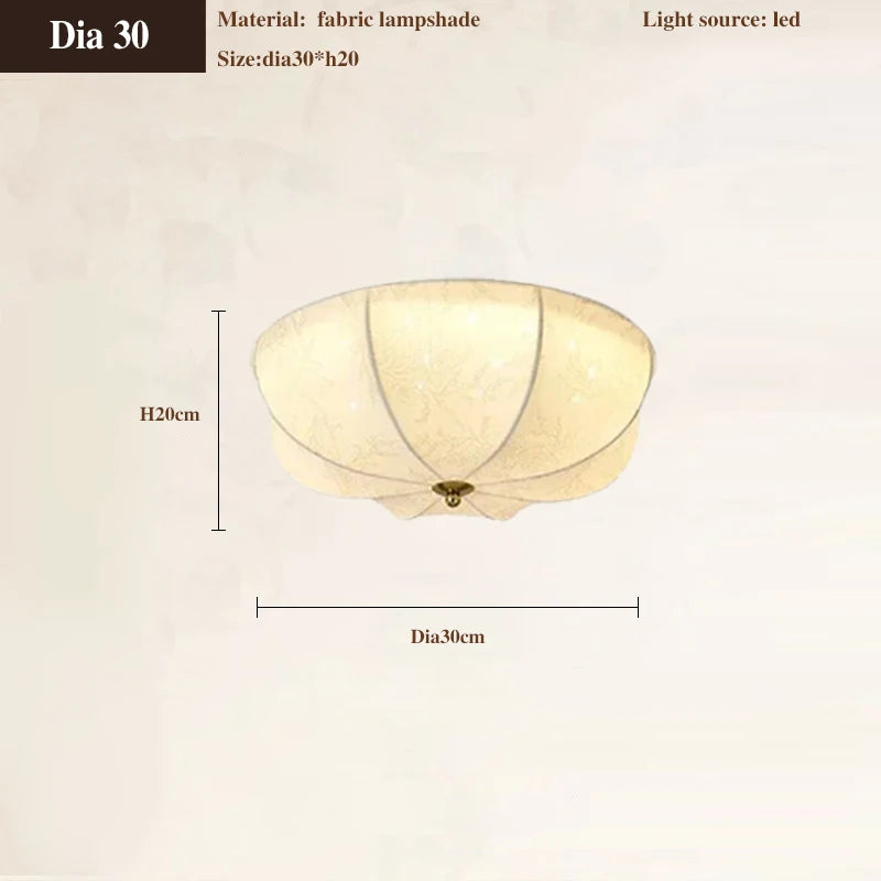 Romantic LED ceiling light for a warm and soothing atmosphere - vue 8 sur 8