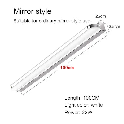 Modern minimalist stainless steel LED table lamp - vue 13 sur 22