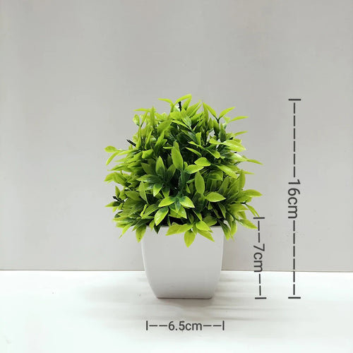 Artificial potted plant for office and garden decoration - vue 10 sur 45