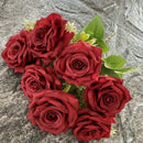 Decorative artificial rose bouquet for events and venues