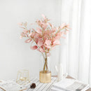 Artificial green leaves for indoor and outdoor decoration