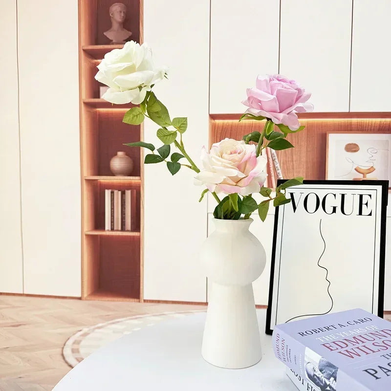 Artificial pink roses for elegant and modern home decoration - vue 4 sur 16