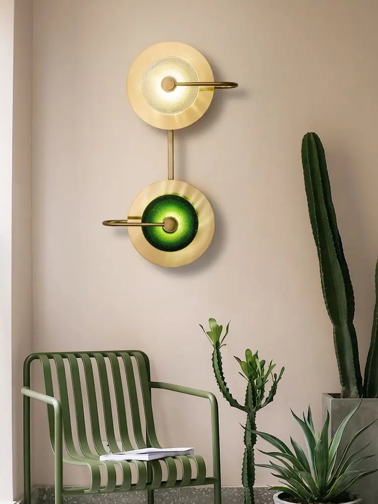 Creative LED wall light for elegant interiors