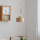 Modern nordic style wooden LED pendant light for loft, bar or restaurant
