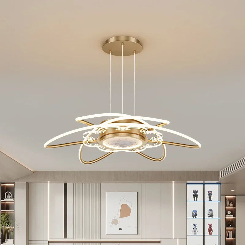 Modern LED pendant light - vue 3 sur 30