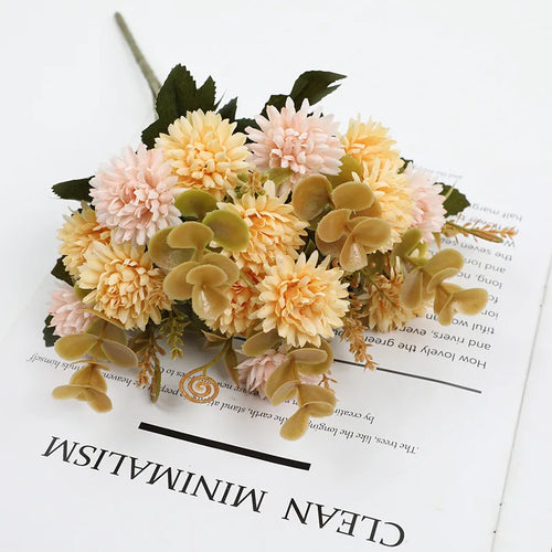 Decorative artificial flower bouquet for home and events - vue 16 sur 25