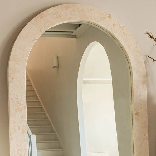 Luxury square designer mirror for wedding and home decor - vue 3 sur 8