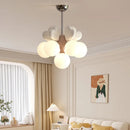 Princess chandelier with heart-shaped bubble for children's room