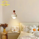 Modern designer pendant light in resin and glass for children's interiors