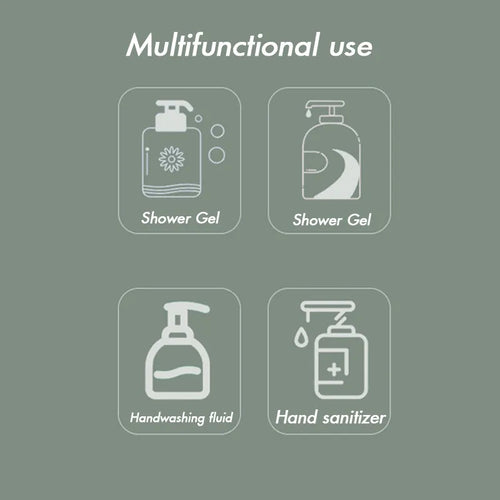 wall mounted liquid soap dispenser for bathroom and hotel - vue 5 sur 11