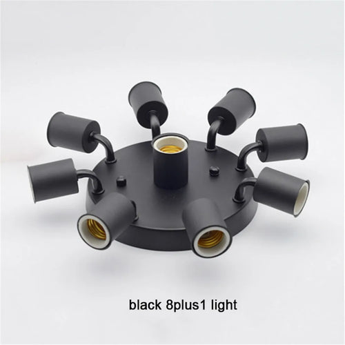 Minimalist ceramic ceiling lamp holder - vue 6 sur 6