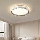 Simple wave shape ceiling light for indoor decor