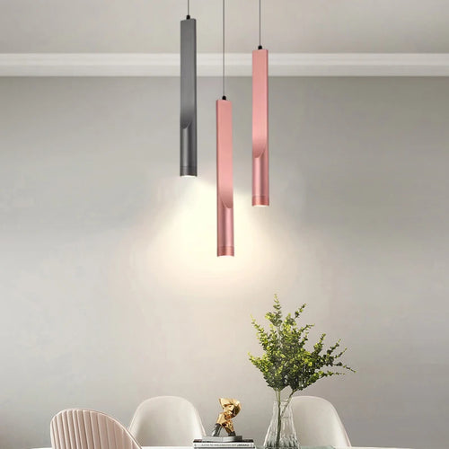 Minimalist style aluminium pendant light 3000k