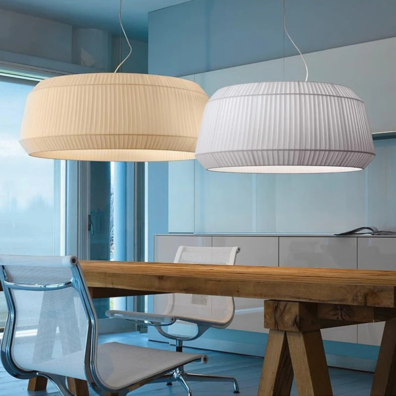 Modern creative marine fabric pendant light