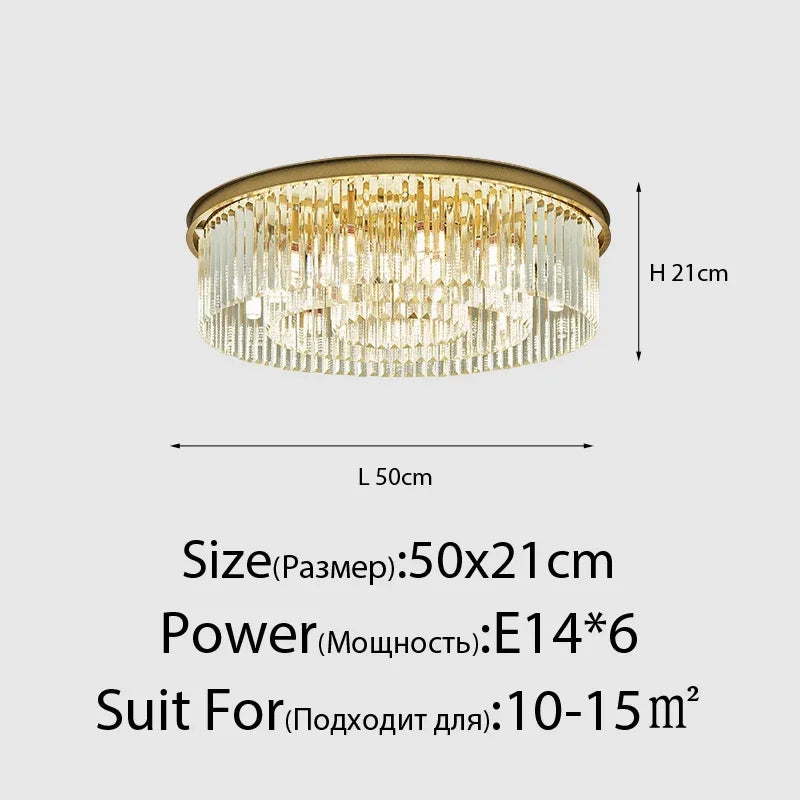 Luxury Italian style crystal chandelier for interior decoration - vue 16 sur 21