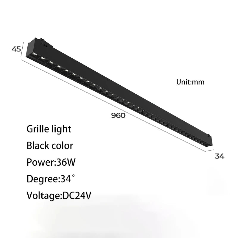 Knitted fabric LED strip lamp for loft - vue 16 sur 28